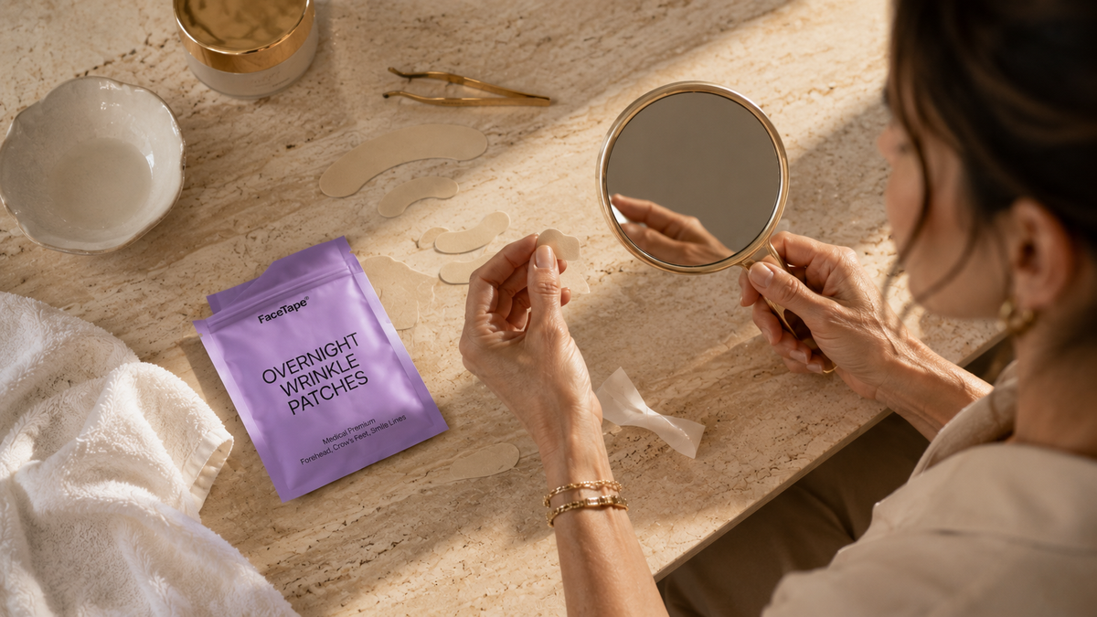 How to Apply Face Tape for a Natural, Invisible Lift