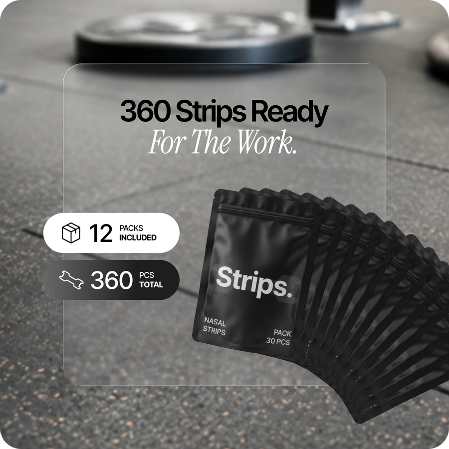 Black Nasal Strips [Year Supply]