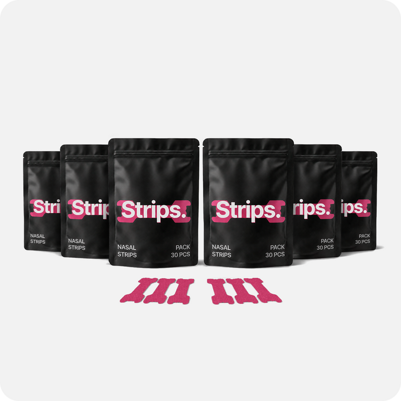 Pink Nasal Strips [6-Pack]