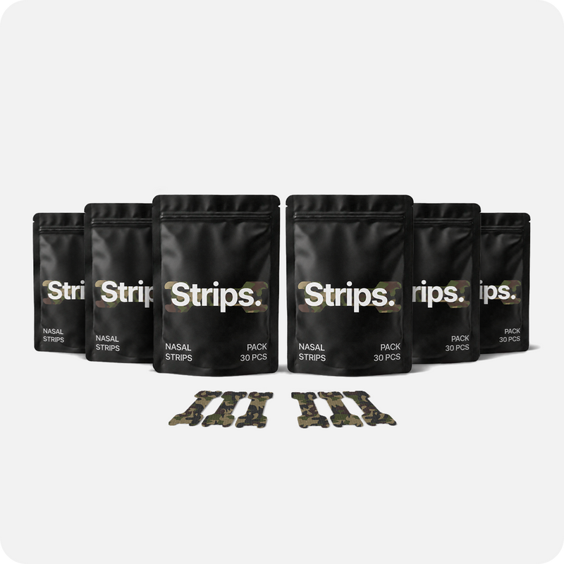 Camo Nasal Strips [6-Pack]