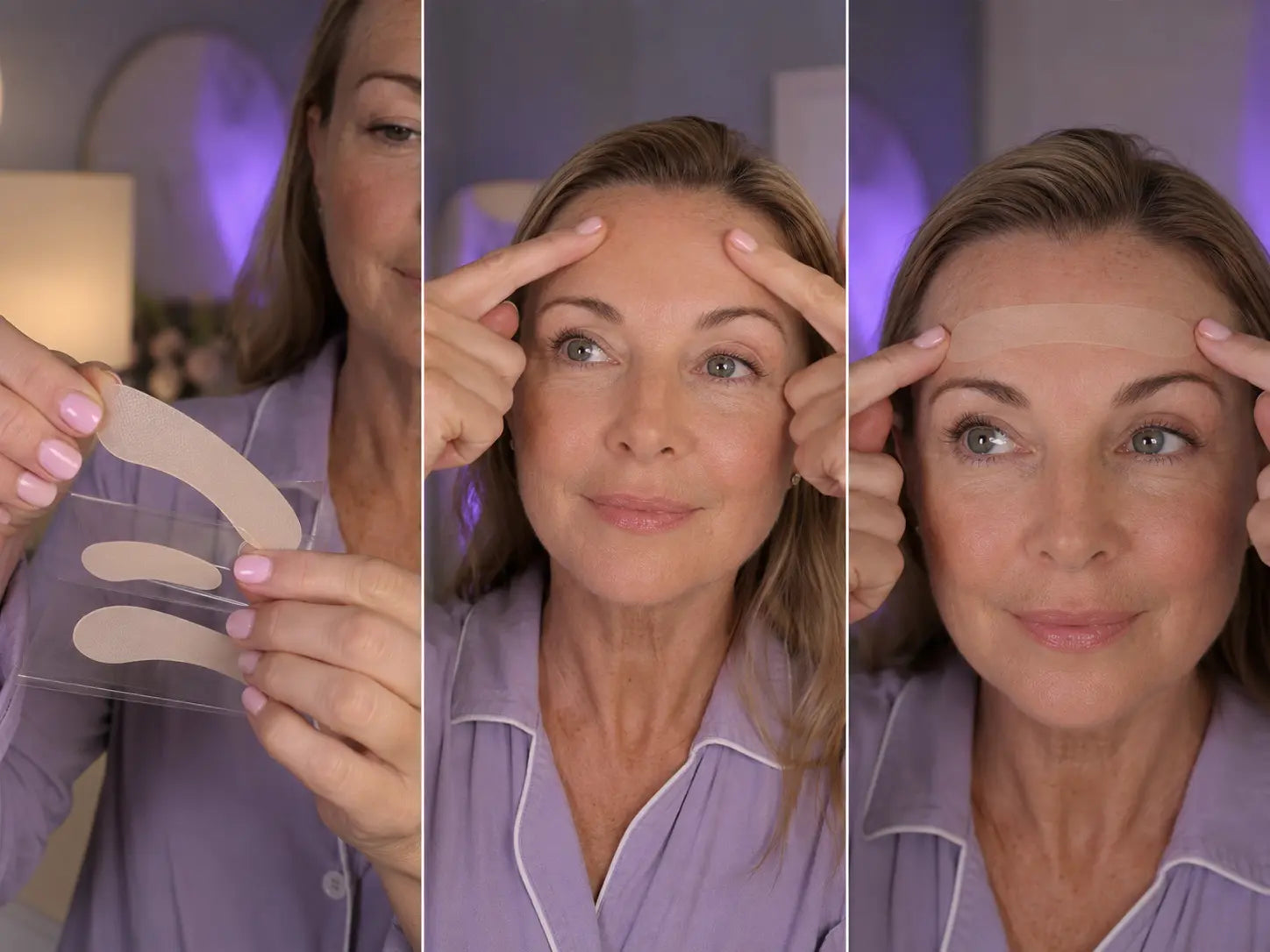 Applying FaceTape in three simple steps